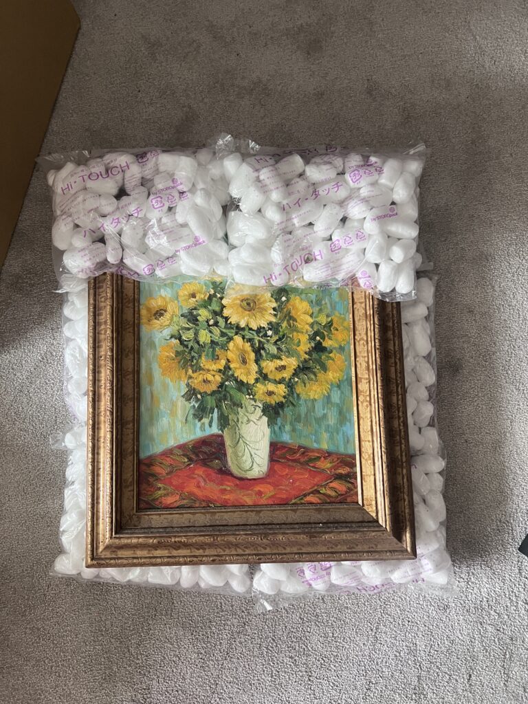 168 moving painting packing